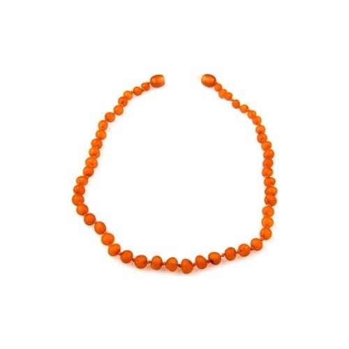 Original Amber Baby Teeth Necklace Gemstone Gift Box Chakra Healing Stone