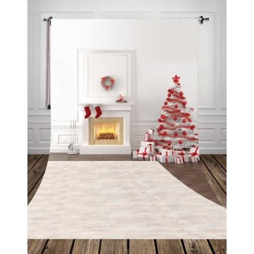 Beach christmas damask doors scenic backdrop backgrounds 5x7ft