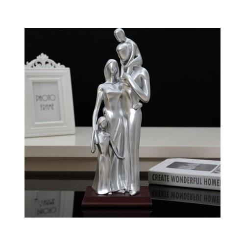 Wedding anniversary gift ideas to send his wife anniversary of family of three home furnishings art resin opening wedding gift