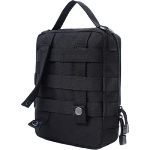 Outdoor Tactical MOLLE medical bag mountaineering Camping Tools sundry storage bag large load waist bag