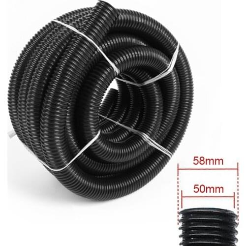 Vacuum Cleaner Thread Hose Inner 50mm Outer 58mm Thread Hose Factory Bellow Straws Soft Pipe Vacuum Cleaners Nozzle Accessories