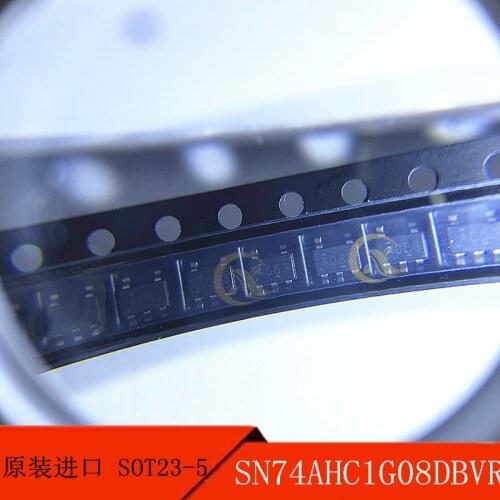 10PCS SN74AHC1G08DBVR patch SOT23-5 AO8 logic gate and the inverter original products