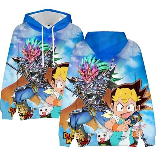 Japanese Anime Cartoon Card Games 3d Hoodies Pullover Fashion Men Women Hoodie Tops Sport Long Sleeve Boy Girl Hooded Sweatshirt
