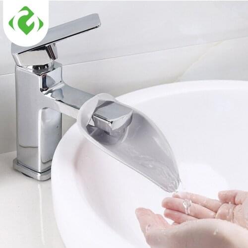 Faucet Extender Solid Color Sink Handle Extension Toddler Kid Bathroom Children Hand Wash for Baby Kids Hand Washing GUANYAO