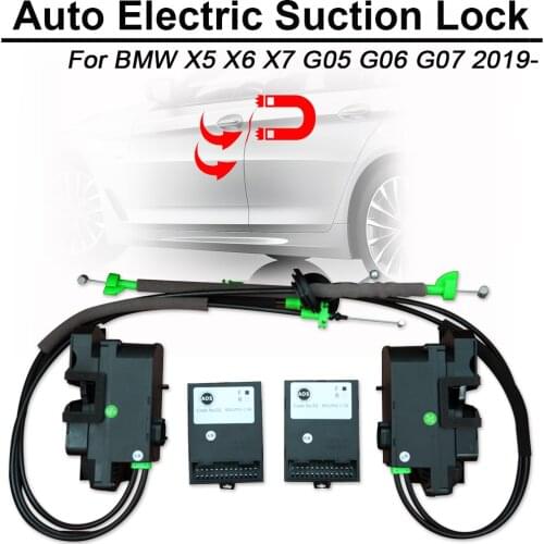 Smart Auto Electric Suction Door Lock for BMW X5 X6 X7 G05 G06 G07 Automatic Soft Close Door Super Silence Car Vehicle Door