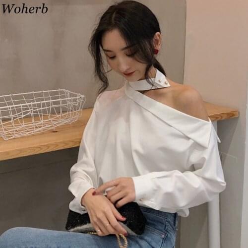 Woherb Off Shoulder Blouses