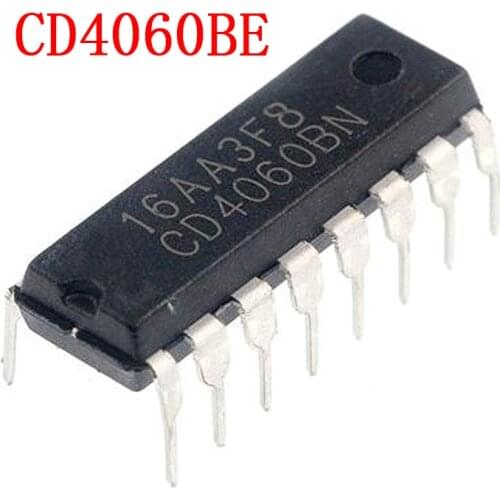 10pcs/lot CD4060BE CD4060 4060 DIP16 IC best quality