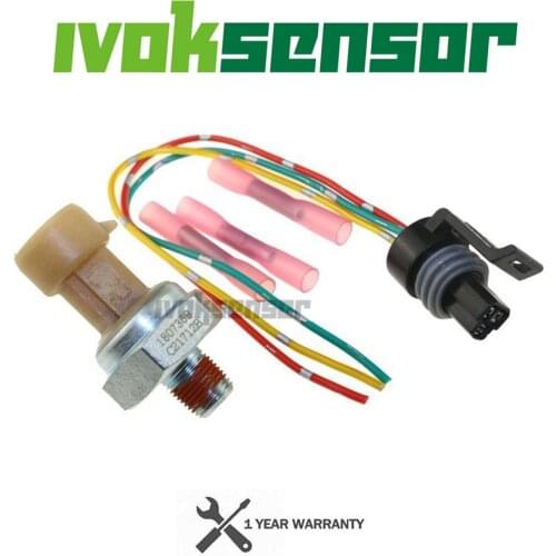 1807369 1807369C2 Engine Oil Pressure EOP Sensor Sender With Plug For Navistar International DT466E I530E DT466 530 HT530