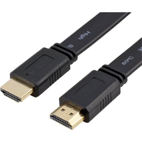 3M HDMI high-definition flat wire 15-core pure copper conductor for Audio Video HDTV TV PS3 for PC Products,Version 1.4