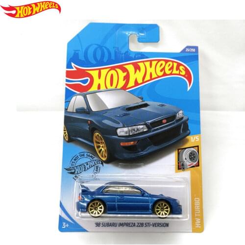2020 Hot Wheels Cars NO.1-38 98 SUBARU IMPREZA 22B STi-VERSION NISSAN SKYLINE GT-R 1/64 Metal Diecast Model Car Kids Toys Gift