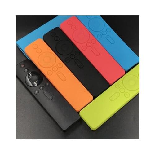 Remote Cases For Xiaomi 4A 4C Voice Soft Silicone Protective Case for Mi Remote Rubber Cover for Xiaomi Remote Control Cover