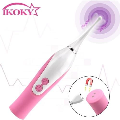 IKOKY Sex Toys for Women 10 Frequency Nipple Massager G-Spot Vibrator Lick Clitoris Vagina Stimulator Masturbator Flirting Toys