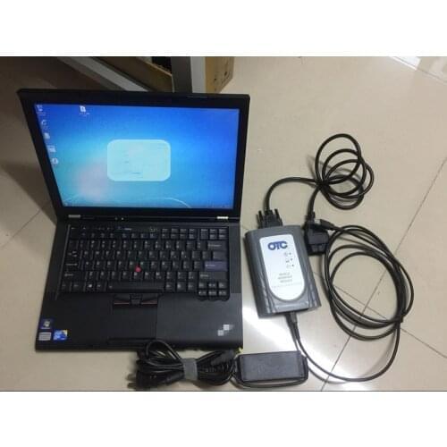 Best HDD/SSD Laptop T410 I7/I5 + OBD Scanner for TOYOTA IT3 OTC Global Techstream GTS OTC VIM diagnostic tool all ready for work