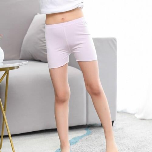 Girls Underwear New Summer Girls Modal Safety Pants Shorts Children Panties 3-12 Years Old Girls Security Shorts Safe Hip Boxer