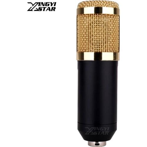 BM 700 800 Professional Wired Condenser Studio Recording Microphone For Computer Broadcast Radio Karaoke Singing Chatting Speech