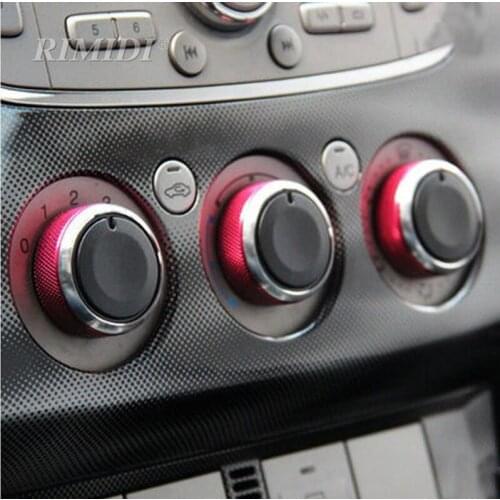 Air Conditioning heat control Switch knob For FORD FOCUS 2 MK2 focus 3 MK3 Mondeo AC Knob Car 3PCS /LOT for focus car styling