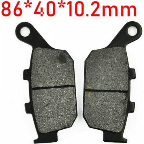 Motorcycle Rear Brake Pads for honda CB250 CBR250R Hornet NSR250R VT250 VTR250 CB400 Super Four CB-1 CBR400RR VFR400R Transalp