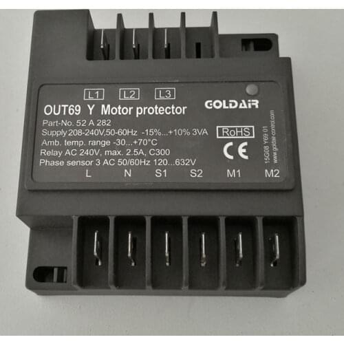 Compressor protection module OUT69 Y completely replaces INT69 FSY HBY RCY SCY2 DMY