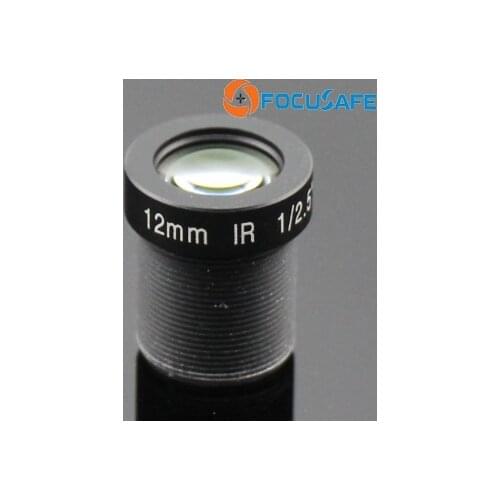 3Megapixel Series M12 Board Lens 12mm with 1/2.5" format HFOV 42 Degree