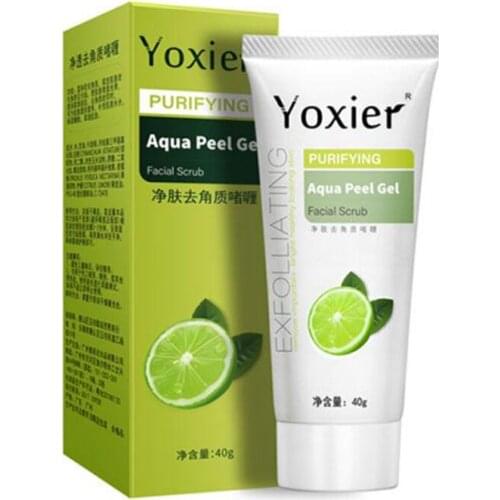 Yoxier Purifying Aqua Peel Gel Whitening Moisturizer Skin Care Repair Facial Scrub Cleaner Acne Blackhead Treatment Remove