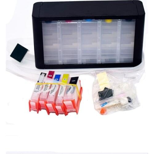 5 color for HP 564 Ciss Ink System For HP Photosmart 7510 B8550 C5380 C6375 C6380 D5460 Printer with ARC Chip