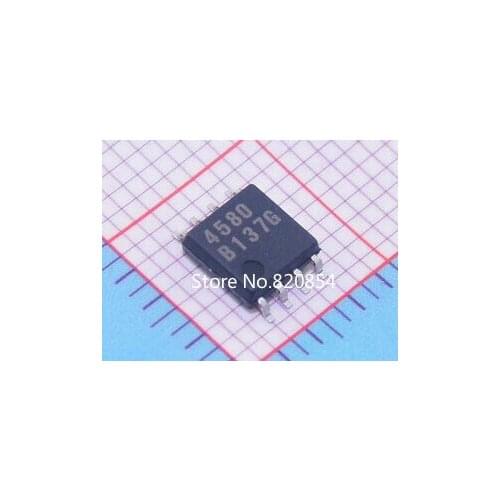 50pcs/lot NJM4580M-TE1 NJM4580M NJM4580 4580 SOP8