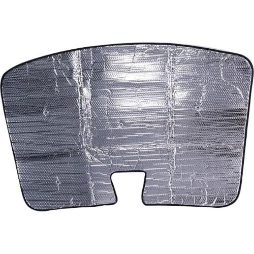 Car Summer Aluminum Foil Sunshade Suction Cup Fixing Windshield for Tesla Model3