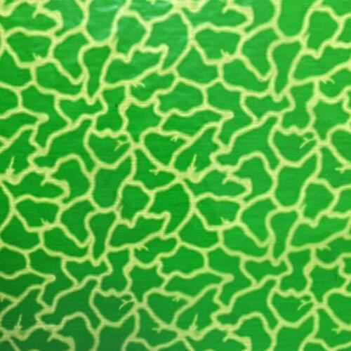 Free shipping 0.5mX2m green lightning transfer printing film CSSW173-2hydrographics film