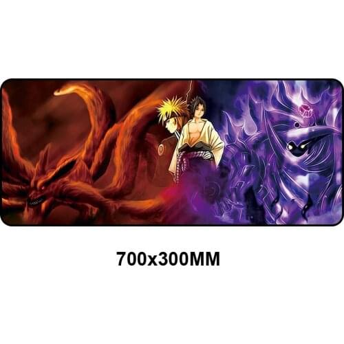 Anime Large Gaming Mouse Pad Speed Rubber Lock Edge XL Mouse Mat for Laptop Computer Gamer to Keyboard Desk Pad Mousepad