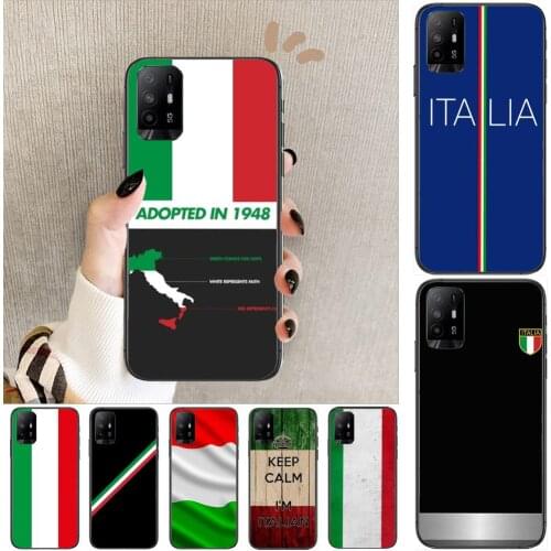 Italy flag CoverFor Realme C3 Case Soft Silicon Back cover OPPO Realme C3 RMX2020 Coque Capa Funda find x3 pro C21 8 Pro a91