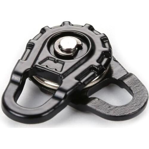 Black Tow Rope Winch Snatch Block for 1/10 RC Crawler Axial SCX10 Car Parts High Quality Accessories