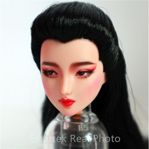 Estartek Customized 1/6 Obitsu CN002 Chinese Classical Beauty Xiao Qian Head Sculpt for 12inch Doll Action Figure DIY