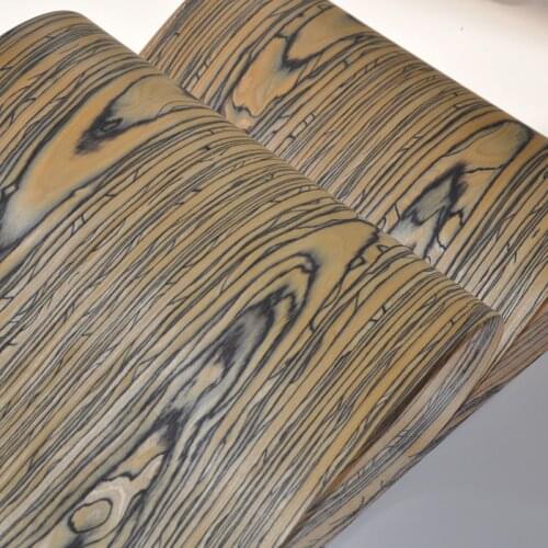 GREENLAND Ice Crack Smoked OAK Engineered Wood Veneers Size 250x58 CM Boat Decking Guitar