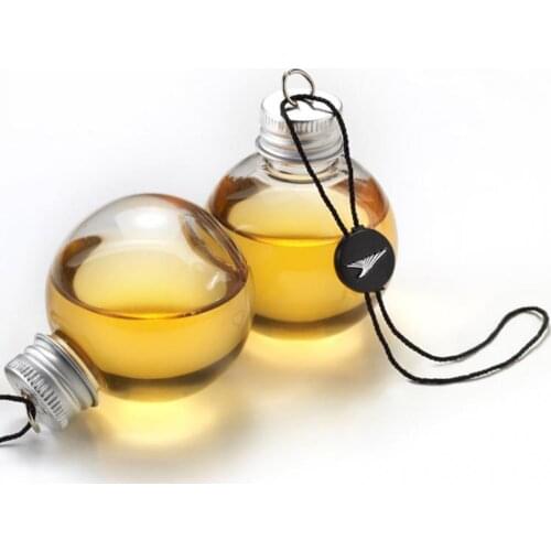 Creative Bulb Cups Christmas Decoration Ball Water Bottle Booze Filled Christmas Tree Ornaments Milk Juice Bulbs Water Bottle