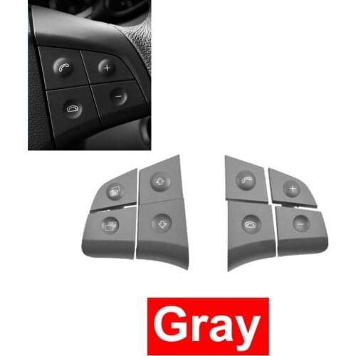 Multi Function Steering Wheel Button Phone Switch Key Left & Right Knob For Mercedes Benz W164 ML GL300 2006-2009