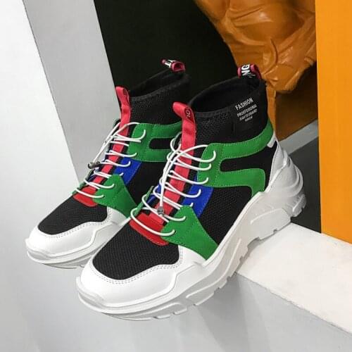 Mens sneakers Lace-up Men Casual Shoes Fashion High Top Men High Pipe Retro Comfortable Mens Flat Shoes chaussure homme K5-63