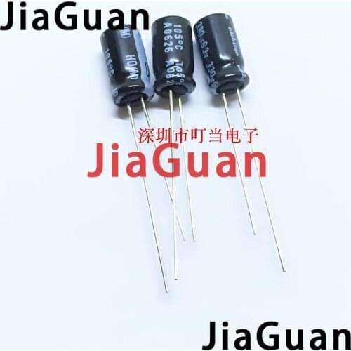 50PCS NEW NICHICON HD 6.3V330UF 6.3X11MM Aluminum electrolytic capacitor 330UF 6.3V high frequency low resistance 330uF/6.3V