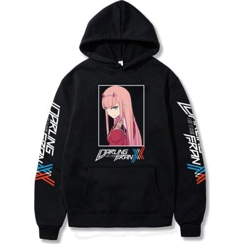 Pullover Hoodie Darling in the Franxx Anime Harajuku Zero TWO Hoodie Unisex
