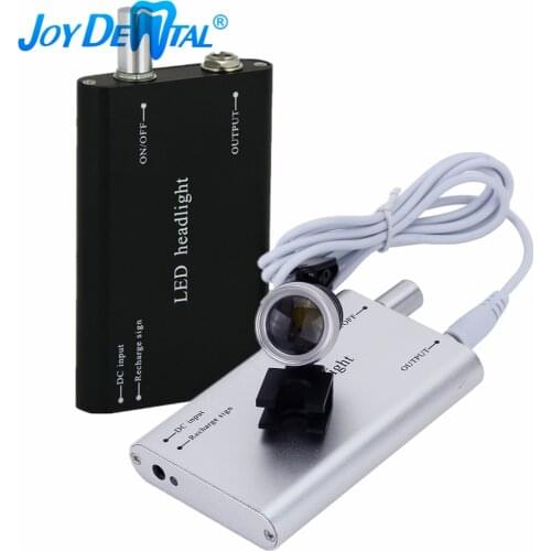 3W Dental LED Head Light Lamp Rechargeable for Dentists Surgery Binocular Loupes
