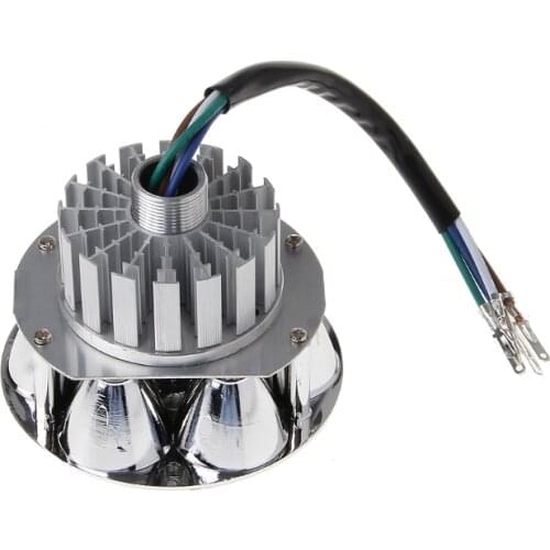 DC12-85V Motorcycle LED Headlight Far Near Light Electric Car Built-in Spotlight Headlight high beam 6000K IP67 6063 aluminum