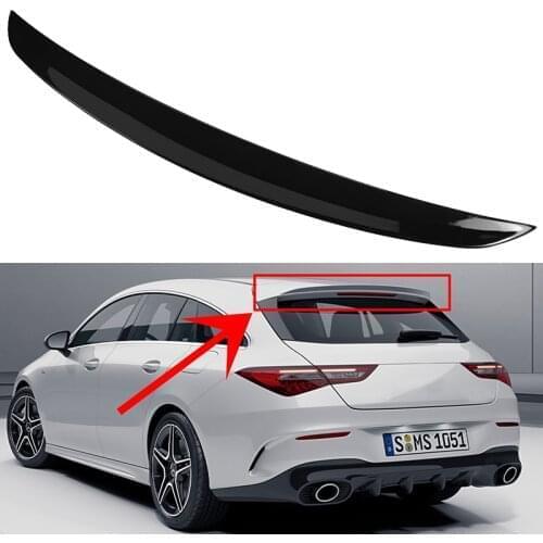 For Mercedes Benz X118 CLA180 CLA200 CLA220 CLA250 CLA35 CLA45 AMG Shooting Brake Car Rear Spoiler Tail Wing Lip 2019 2020 2021