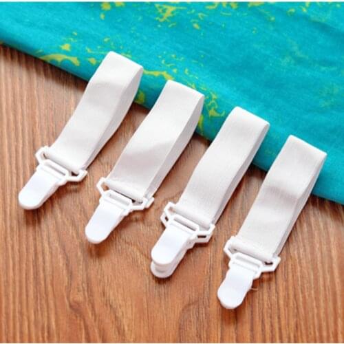Sheet Clip 2020 Top 4pcs/Set Bed Sheet Set Fasteners Mattress Strong Clip Bedsheet Elastic Holder Grippers