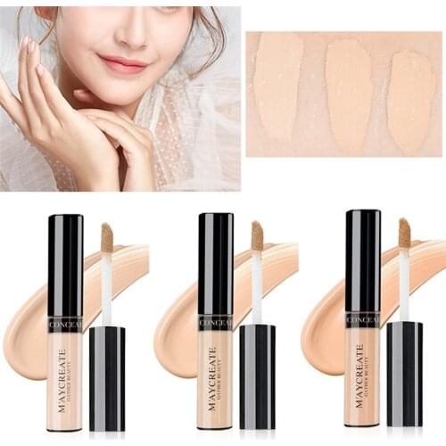 MAYCREATE Skin Face Concealer Liquid Corrector Convenient Pro Eye Concealer Cream Face Makeup Corrector For Face 3 Colors
