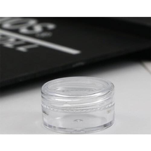 5pcs Empty Jars Refillable Bottles Cosmetic Jars Makeup Container Small Round Bottle Little Cream Jar Series Perfume Gel Pack