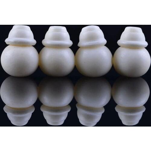 TSB0458 Tibet White Yak Bone Guru Beads 10/12/14/16mm 3-ways Beads for Prayer Rosary 10 sets lot Free Ship