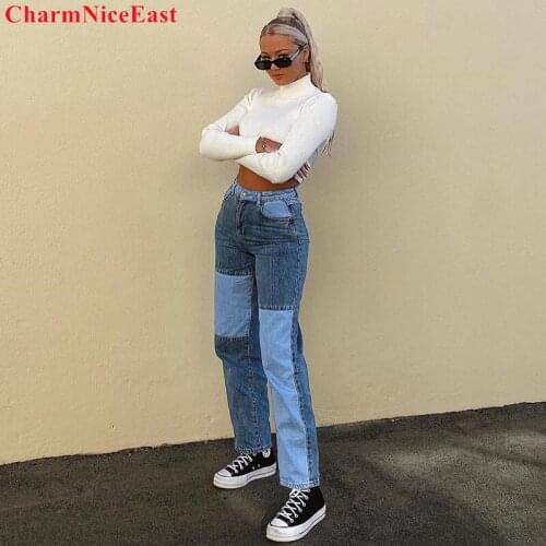 CharmNiceEast Women's Loose Jeans