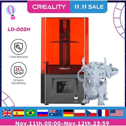 CREALITY 3D LCD Resin UV LD-002H 3D Printer 2K LCD HD Screen Off-line Print Molding Size130*82*160MM