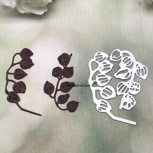 Flower plant decoration DIY Craft Metal Cutting Die Scrapbook Embossed Paper Card Album Craft Template Stencil Dies