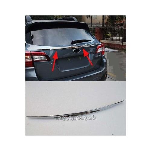 Chrome Plated Rear Trunk Lid Cover Trim for Subaru Outback 2015-2018 Cover Trim