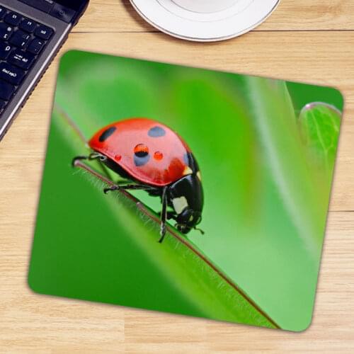 Ladybird Ladybug Game Gamer Rectangle Mousepad Computer Pc Gaming Mouse Pad Non-slip Rubber Office Laptop Desk Mause Mice Mat